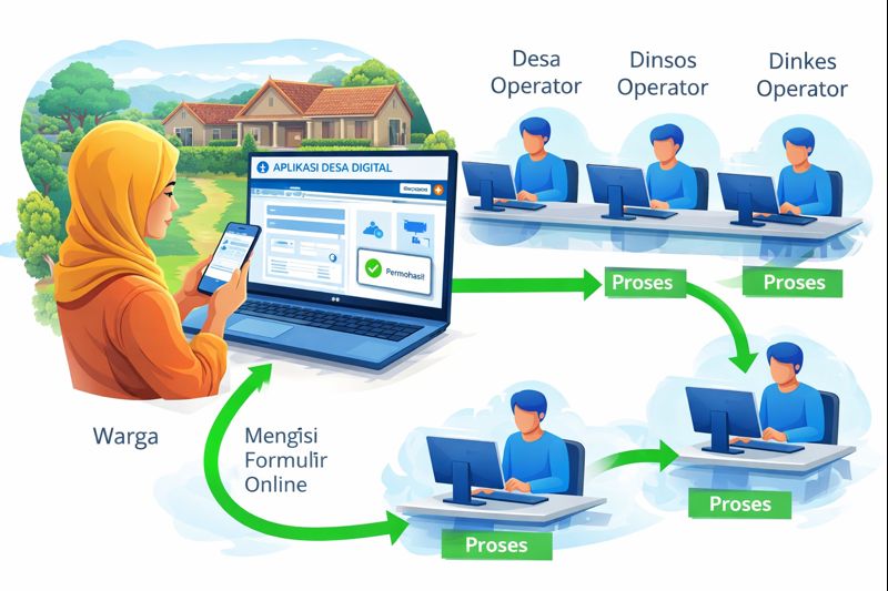 Aplikasi GEMA DESA: Transformasi Layanan Surat Desa Berbasis Digital
