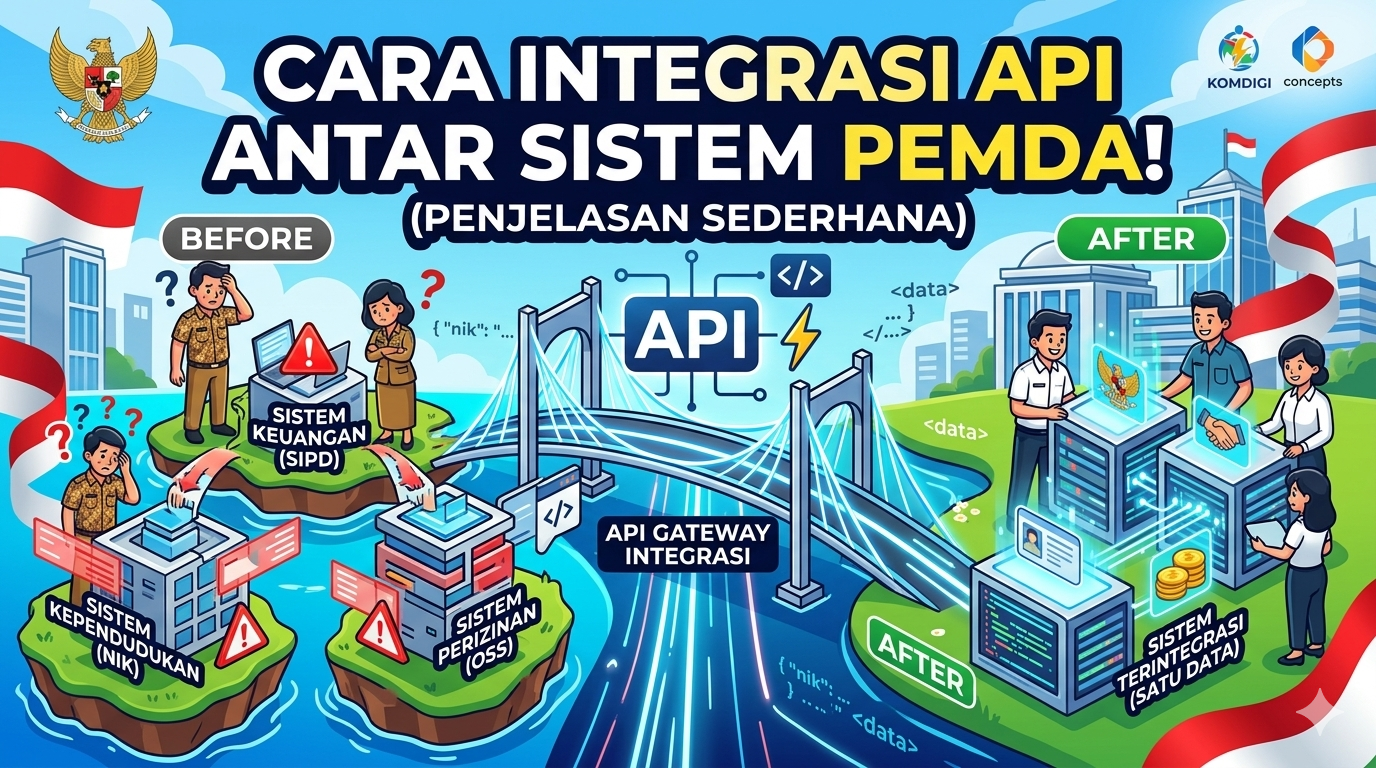 Cara Integrasi API Antar Sistem Pemerintah Daerah (Penjelasan Sederhana)