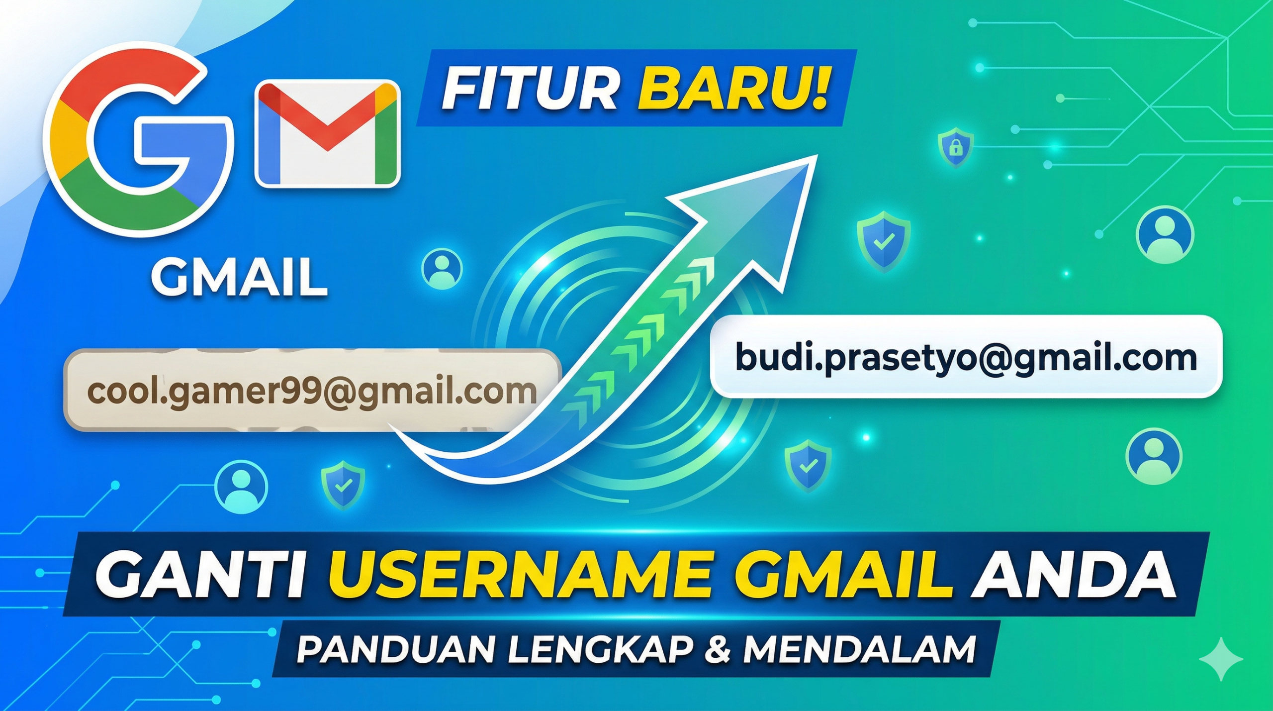 Pembaruan Web Google: Fitur Ubah Username Gmail
