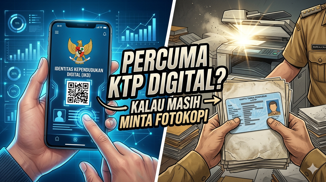 Percuma Punya KTP Digital