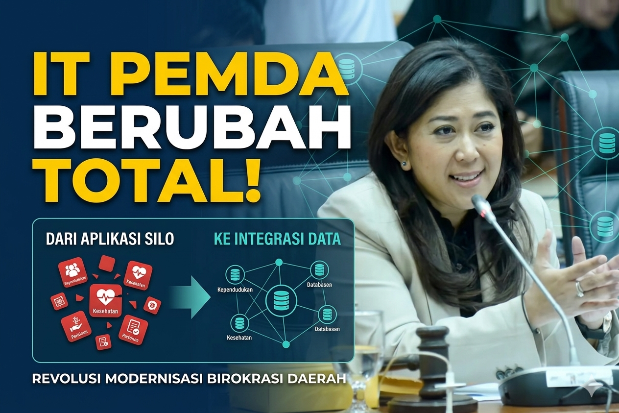 Proyek IT Pemda Berubah Dari Bangun Aplikasi ke Integrasi Data