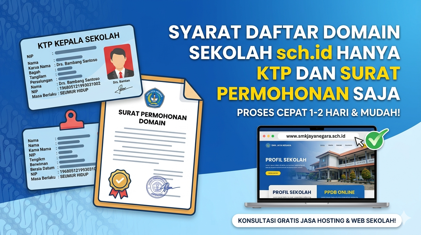 Syarat Daftar Domain Sekolah sch.id